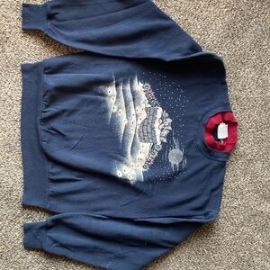 Vintage Christmas cat sweater